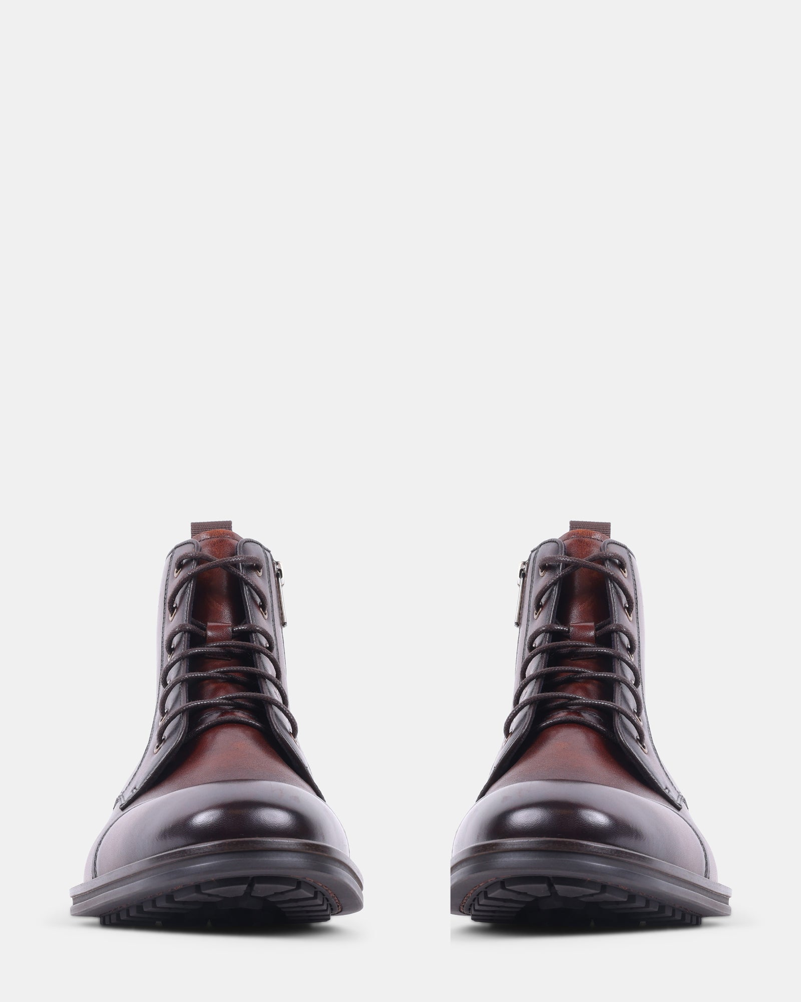 DECANTO BROWN LEATHER - Men's Shoes - Steve Madden Canada - view 3