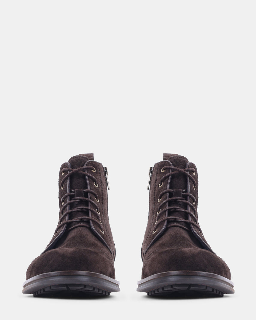 DECANTO BROWN SUEDE - Men's Shoes - Steve Madden Canada - view 3