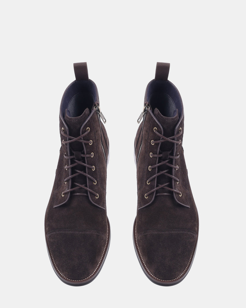 DECANTO BROWN SUEDE - Men's Shoes - Steve Madden Canada - view 5