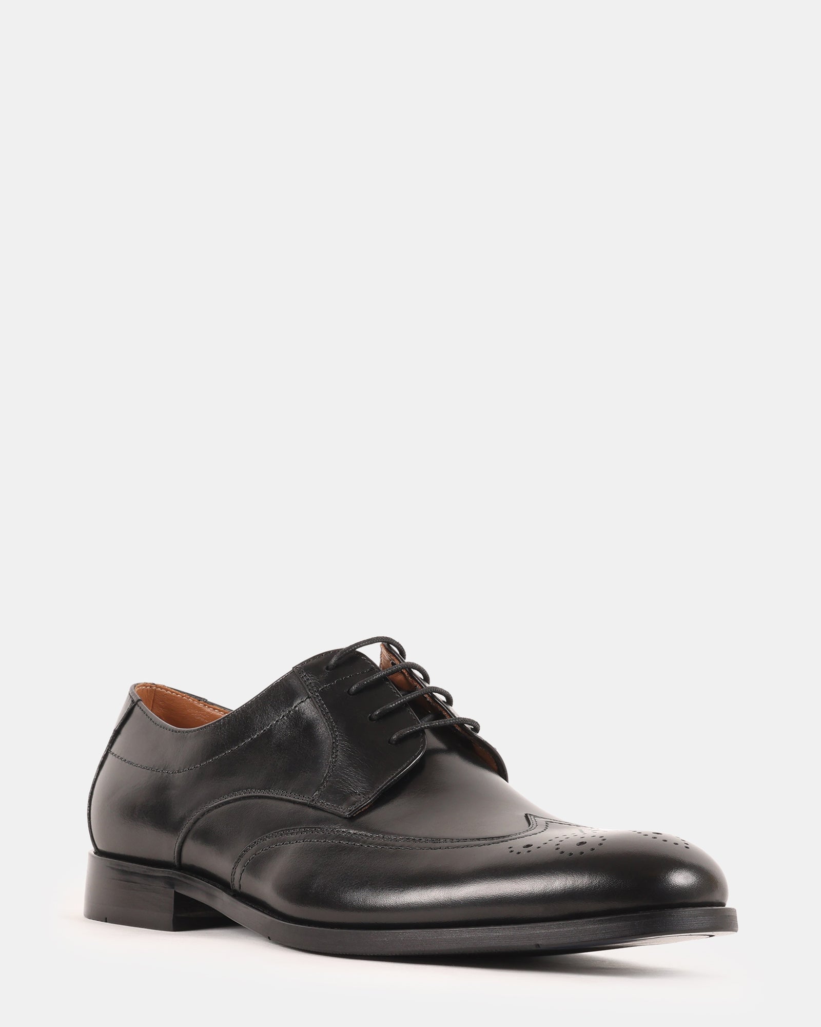 DISTRO BLACK LEATHER - Men's Shoes - Steve Madden Canada - view 2