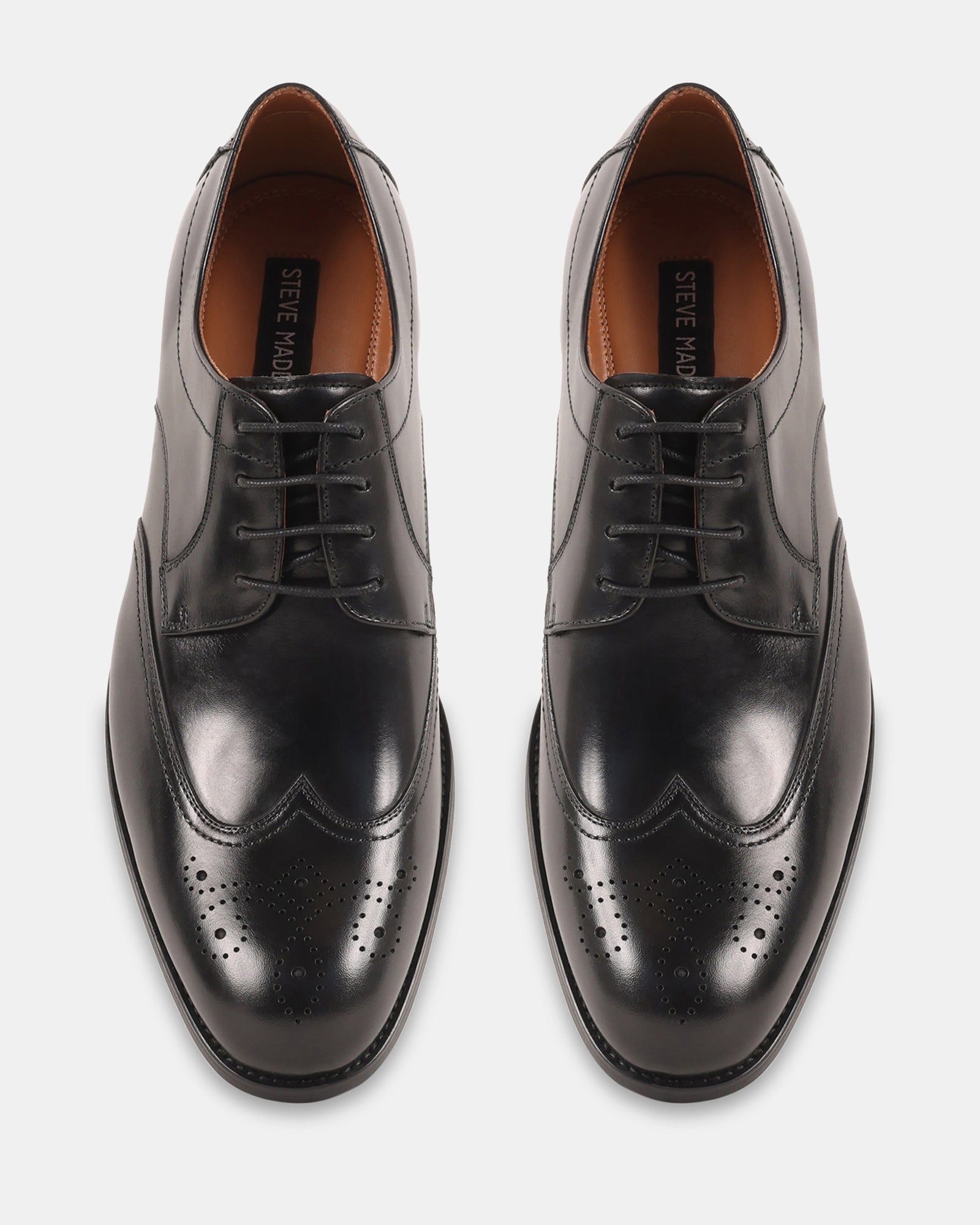 DISTRO BLACK LEATHER - Men's Shoes - Steve Madden Canada - view 4