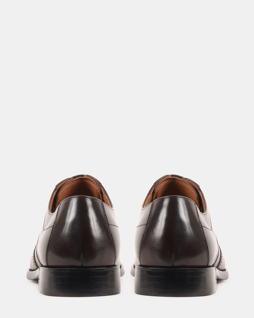 DISTRO BROWN LEATHER - Men's Shoes - Steve Madden Canada - view 5