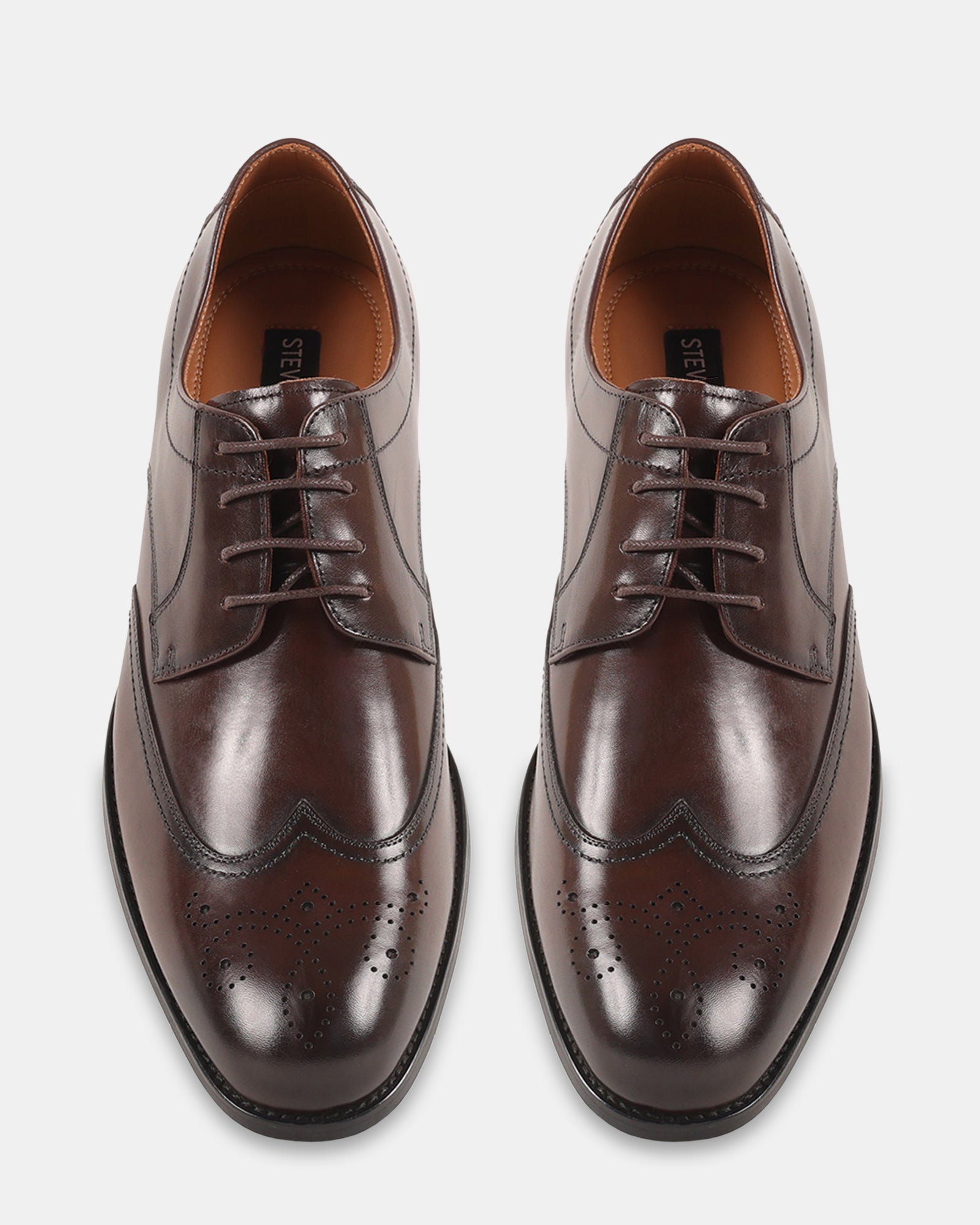 DISTRO BROWN LEATHER - Men's Shoes - Steve Madden Canada - view 4