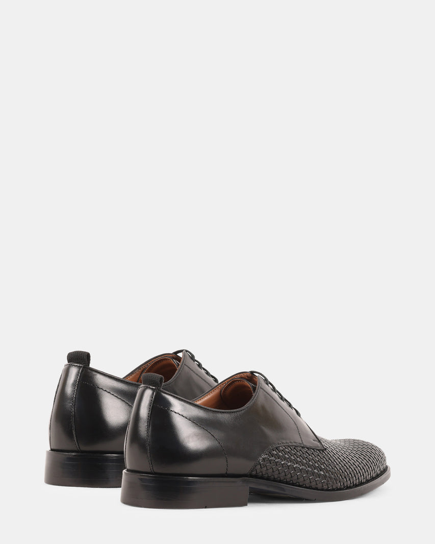 DONNIS BLACK LEATHER - Men's Shoes - Steve Madden Canada - view 6