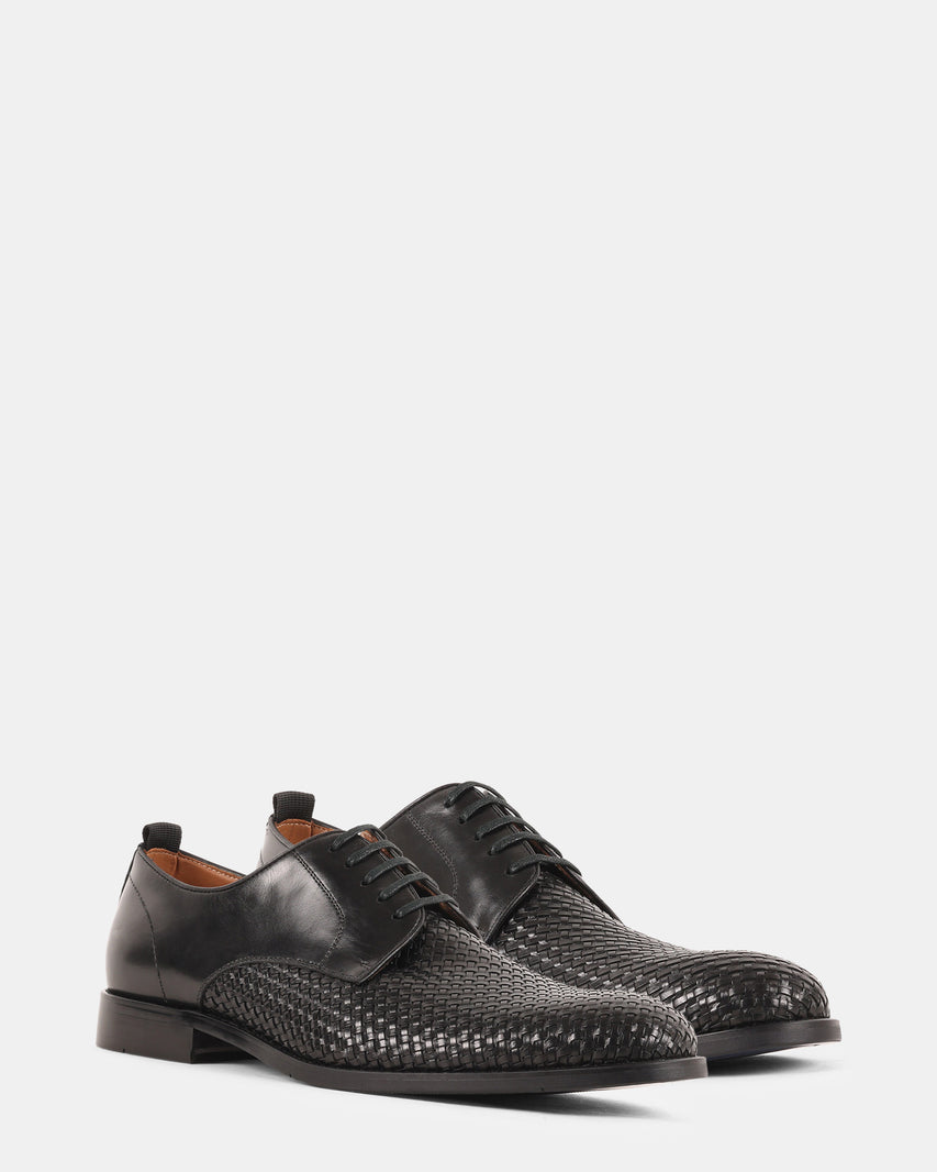 DONNIS BLACK LEATHER - Men's Shoes - Steve Madden Canada - view 2