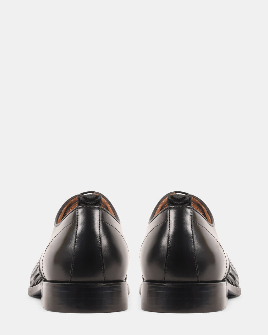 DONNIS BLACK LEATHER - Men's Shoes - Steve Madden Canada - view 5