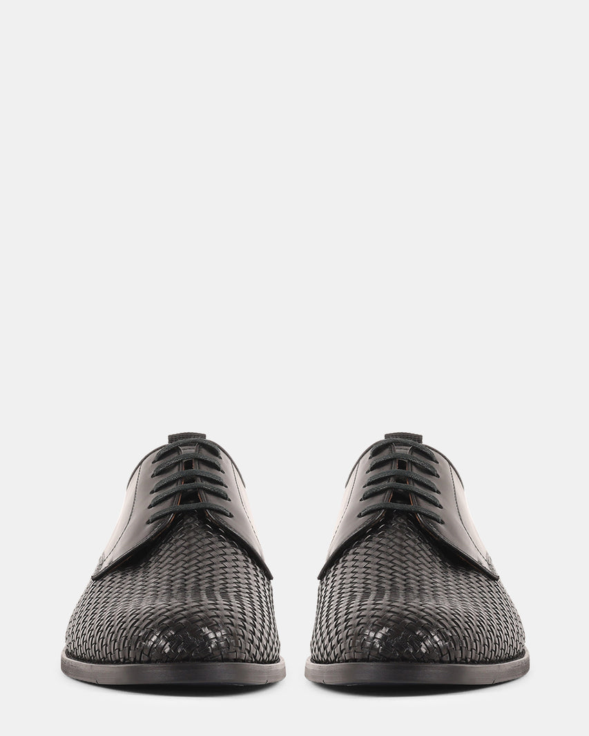 DONNIS BLACK LEATHER - Men's Shoes - Steve Madden Canada - view 3