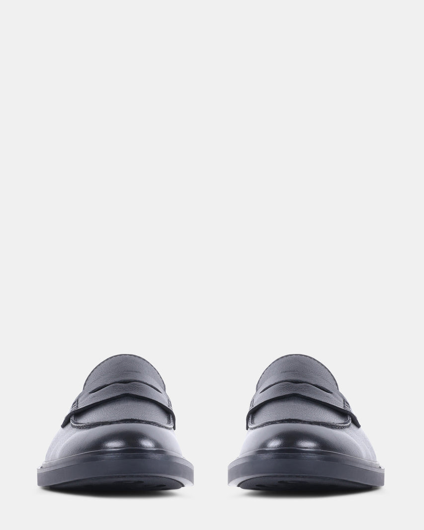 DUNNCAN BLACK LEATHER - Men's Shoes - Steve Madden Canada - view 3