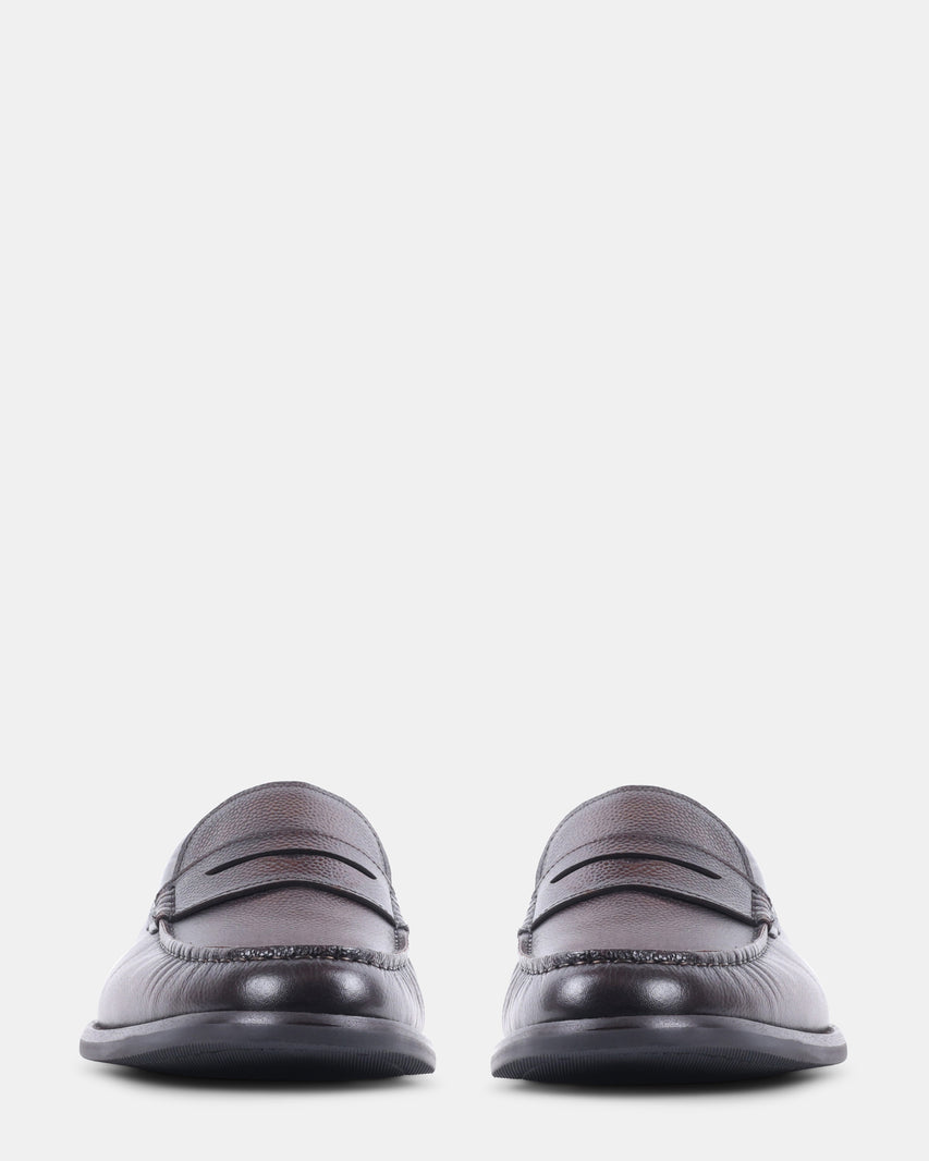 DUNNCAN BROWN LEATHER - Men's Shoes - Steve Madden Canada - view 3