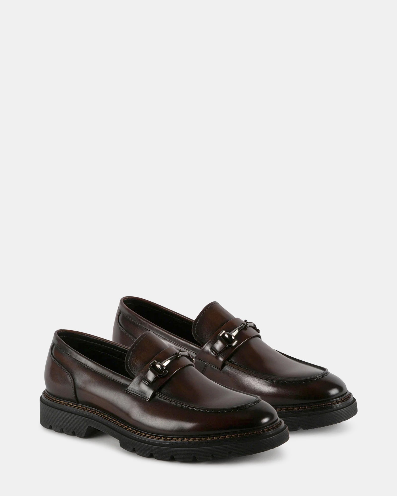 ELISIO BROWN LEATHER - Men's Shoes - Steve Madden Canada