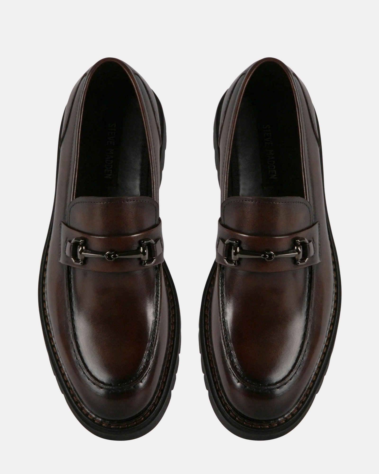 ELISIO BROWN LEATHER - Men's Shoes - Steve Madden Canada