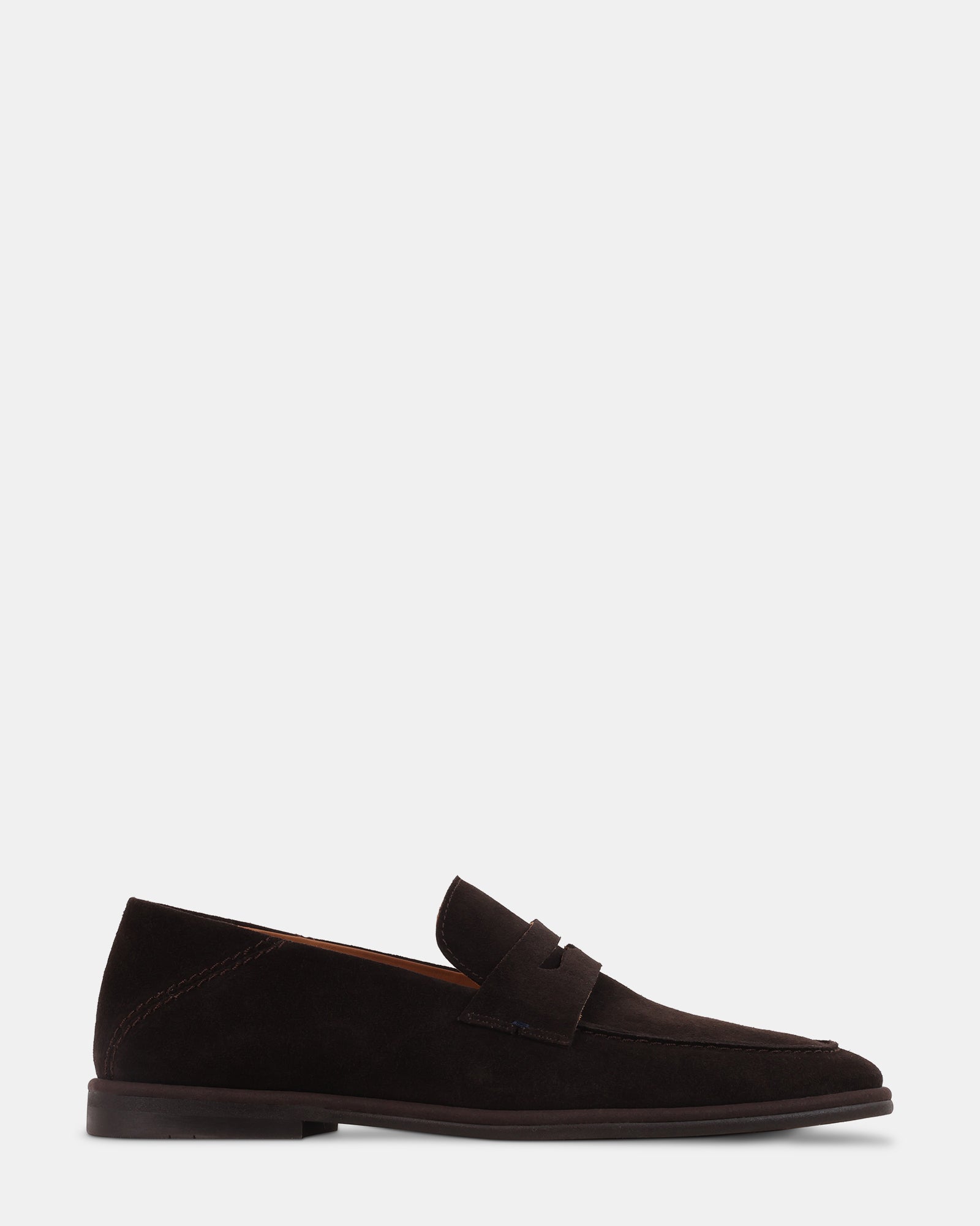 ELLWOOD DARK BROWN SUEDE - Men's Shoes - Steve Madden Canada
