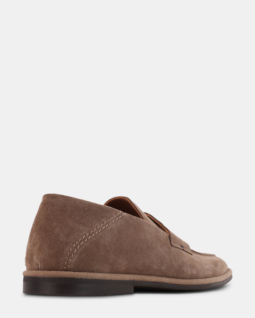 ELLWOOD DARK TAUPE SUEDE - Men's Shoes - Steve Madden Canada - view 6
