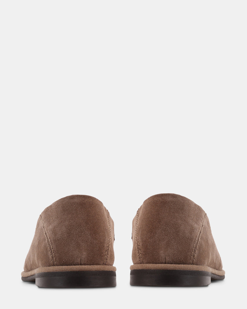 ELLWOOD DARK TAUPE SUEDE - Men's Shoes - Steve Madden Canada - view 5