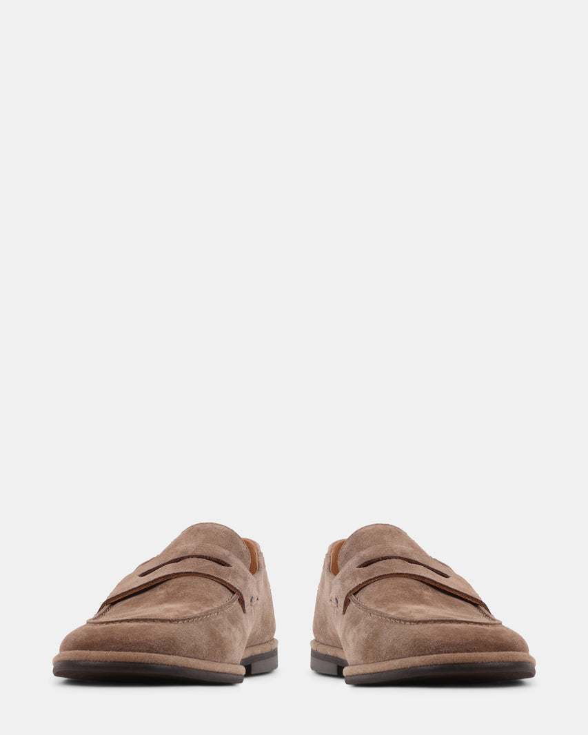 ELLWOOD DARK TAUPE SUEDE - Men's Shoes - Steve Madden Canada - view 3