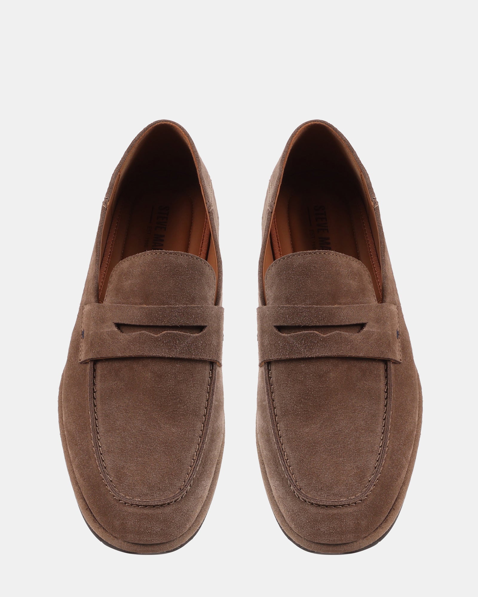 ELLWOOD DARK TAUPE SUEDE - Men's Shoes - Steve Madden Canada - view 4