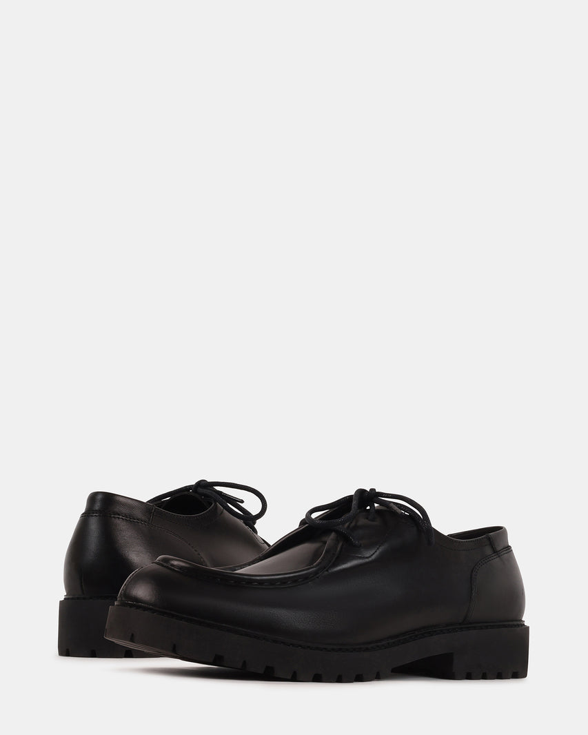 ELROYY BLACK LEATHER - Men's Shoes - Steve Madden Canada - view 5