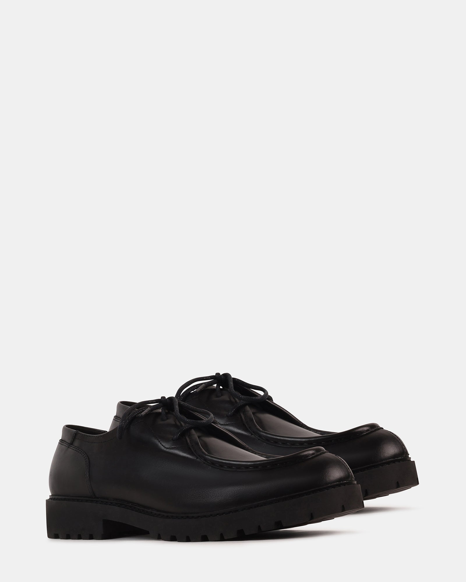 ELROYY BLACK LEATHER - Men's Shoes - Steve Madden Canada - view 2