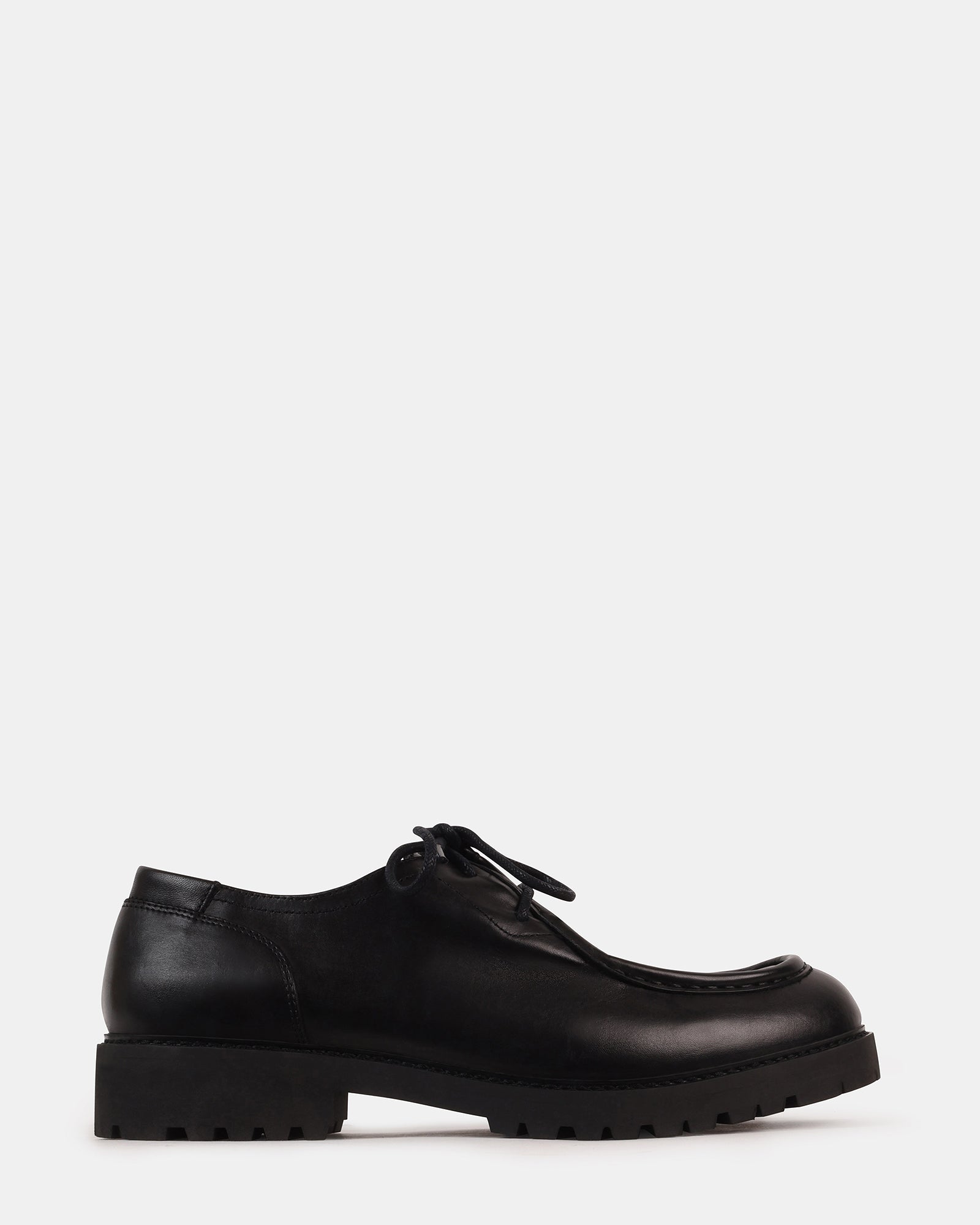 ELROYY BLACK LEATHER - Men's Shoes - Steve Madden Canada