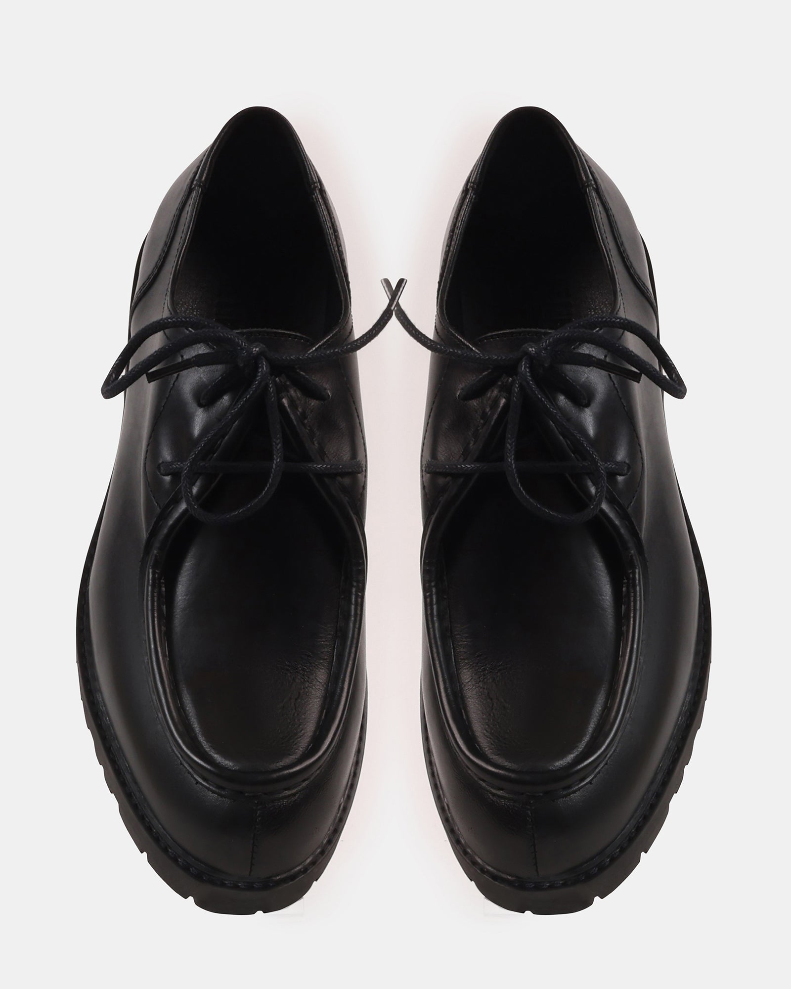 ELROYY BLACK LEATHER - Men's Shoes - Steve Madden Canada - view 3