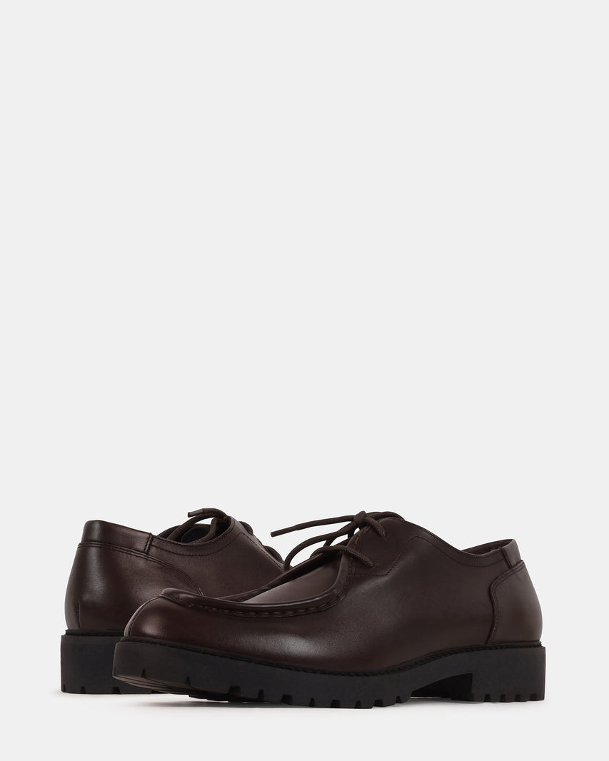 ELROYY BROWN LEATHER - Men's Shoes - Steve Madden Canada - view 5