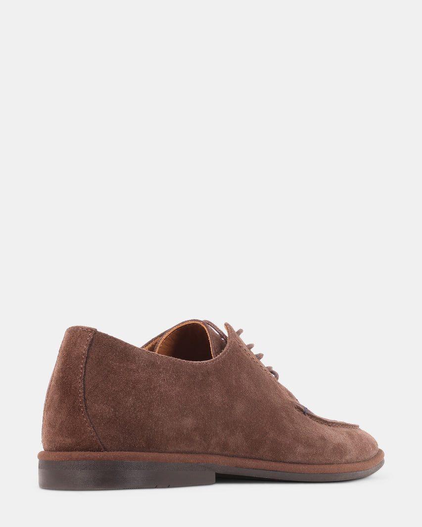ENFIELD DARK BROWN SUEDE - Men's Shoes - Steve Madden Canada - view 6