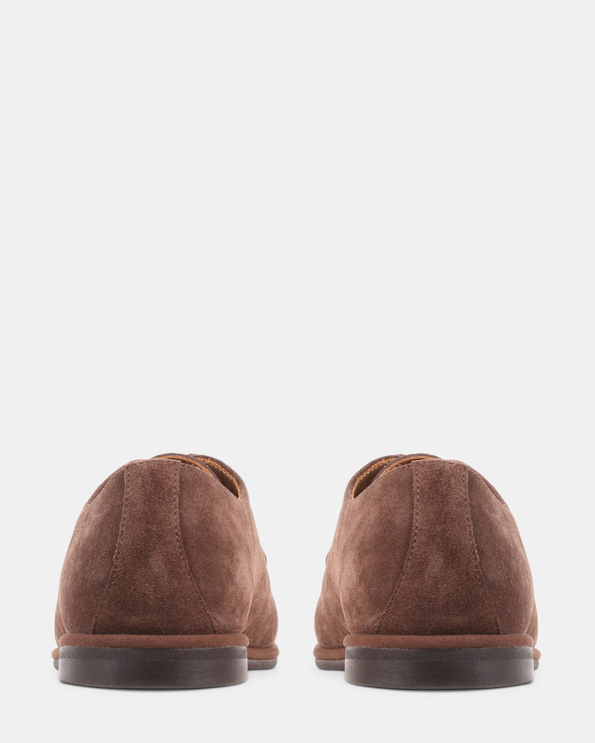 ENFIELD DARK BROWN SUEDE - Men's Shoes - Steve Madden Canada - view 5