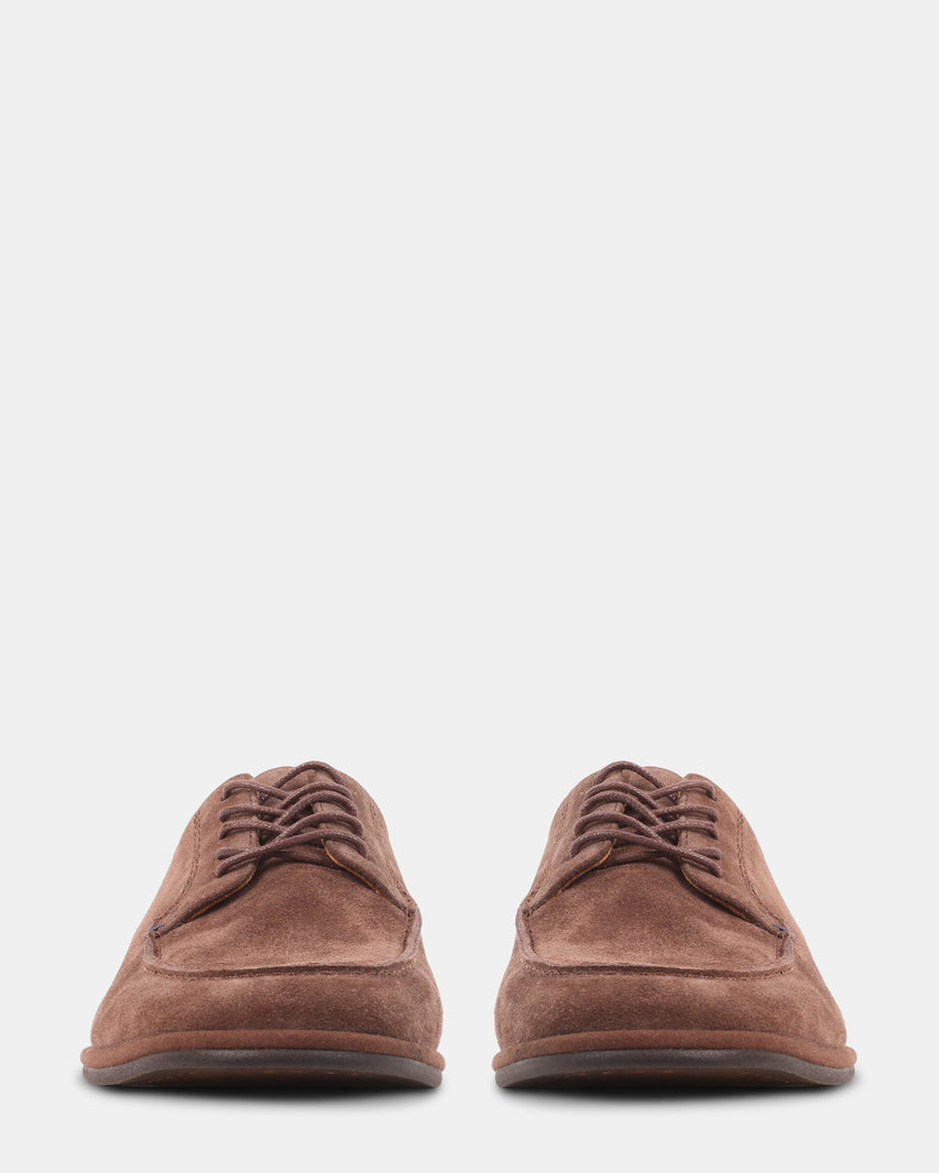 ENFIELD DARK BROWN SUEDE - Men's Shoes - Steve Madden Canada - view 3