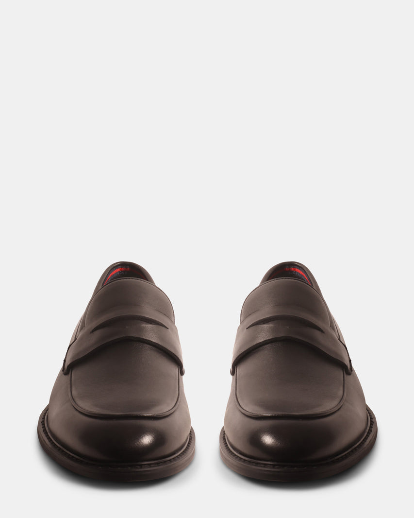 ESTEBAN BLACK LEATHER - Men's Shoes - Steve Madden Canada - view 3