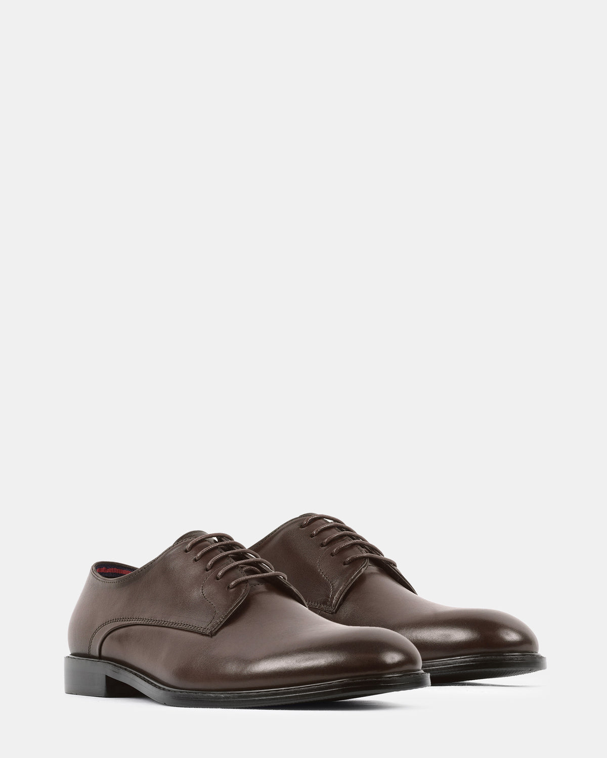 ESTEVIO BROWN LEATHER - Men's Shoes - Steve Madden Canada - view 2