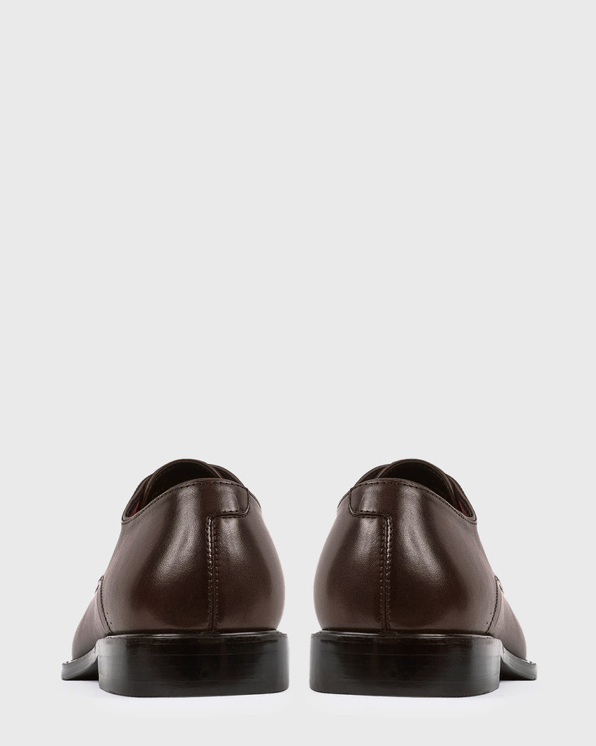 ESTEVIO BROWN LEATHER - Men's Shoes - Steve Madden Canada - view 5