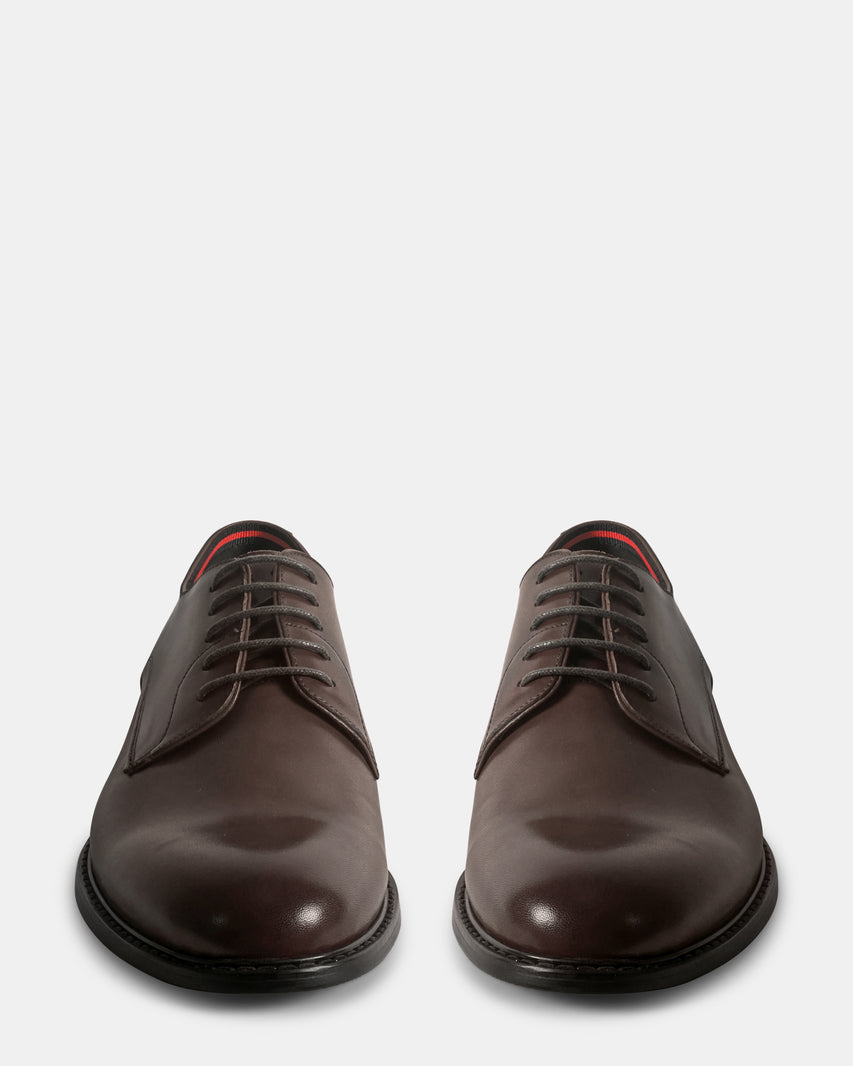 ESTEVIO BROWN LEATHER - Men's Shoes - Steve Madden Canada - view 3