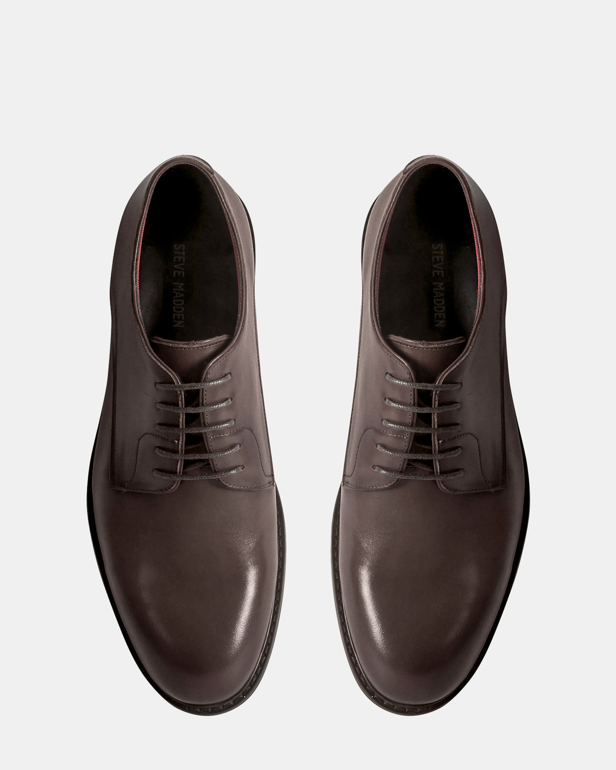 ESTEVIO BROWN LEATHER - Men's Shoes - Steve Madden Canada - view 4