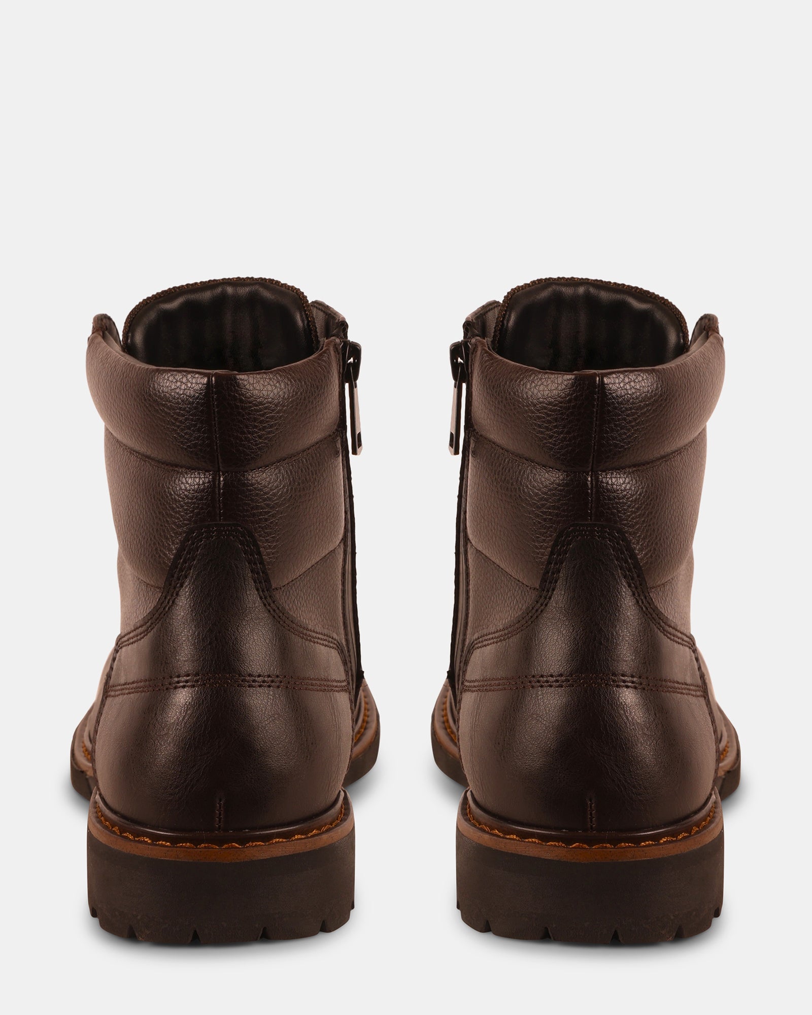 FREDDO BROWN LEATHER - Men's Shoes - Steve Madden Canada - view 5