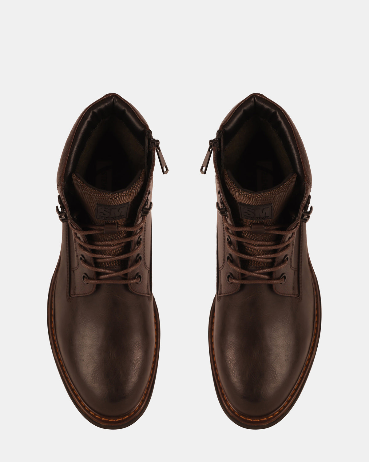 FREDDO BROWN LEATHER - Men's Shoes - Steve Madden Canada - view 4