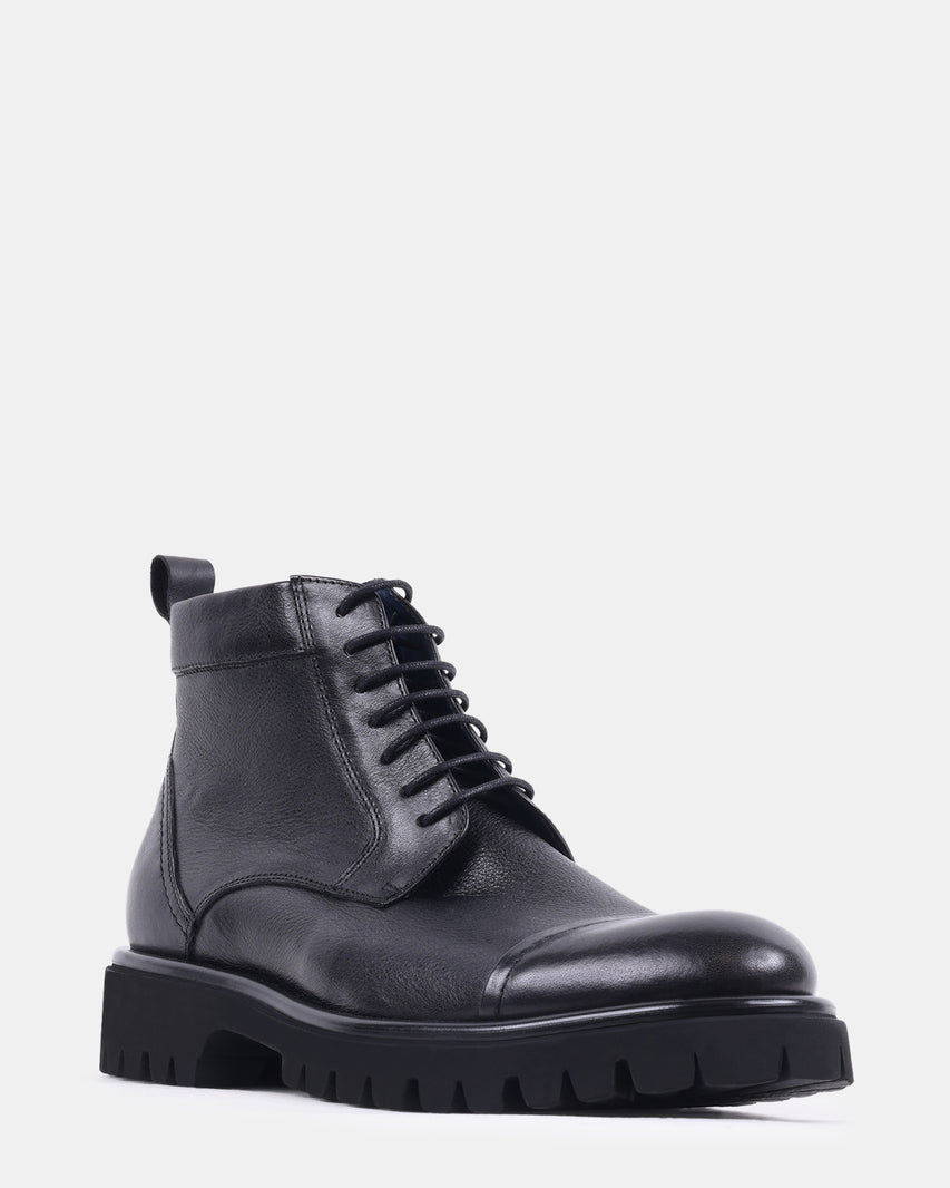 GAVVINN BLACK LEATHER - view 2