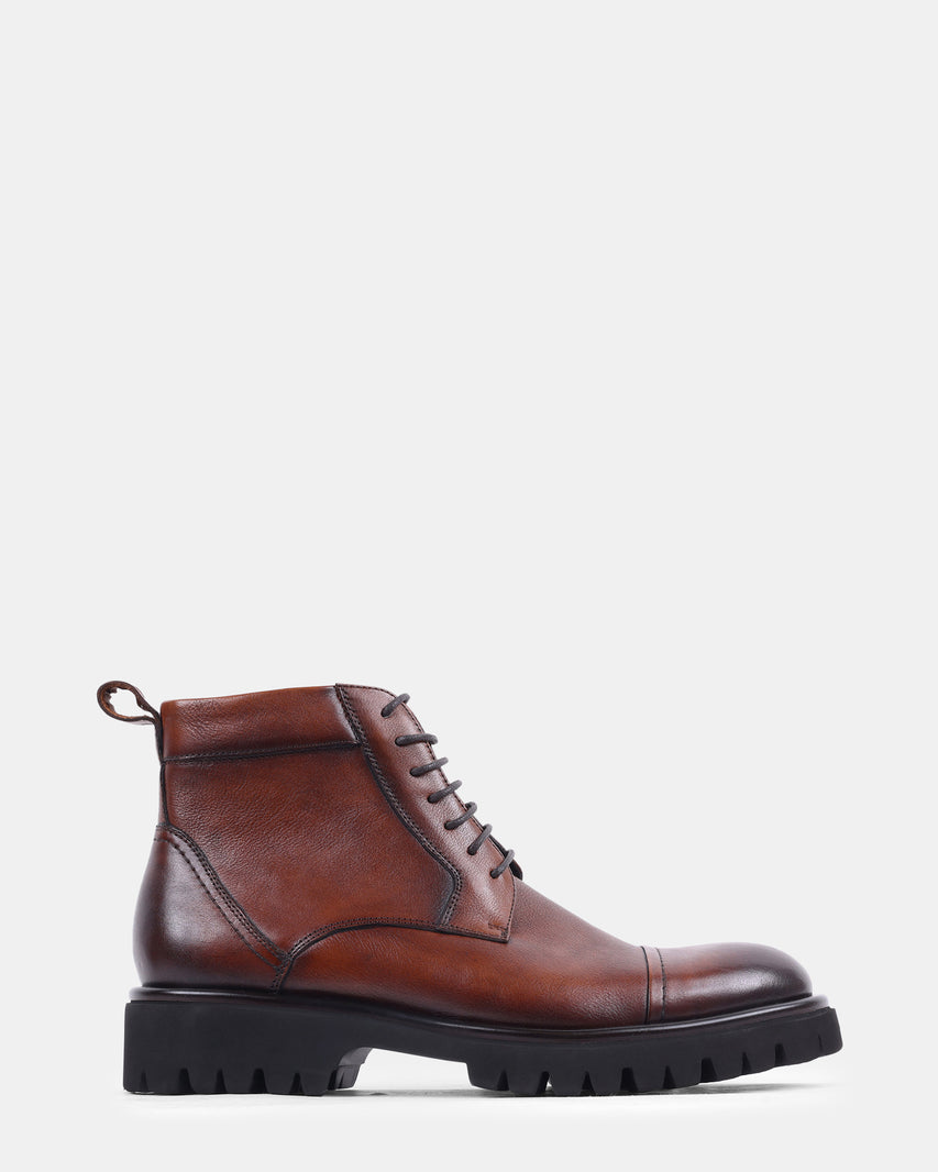 GAVVINN TAN LEATHER