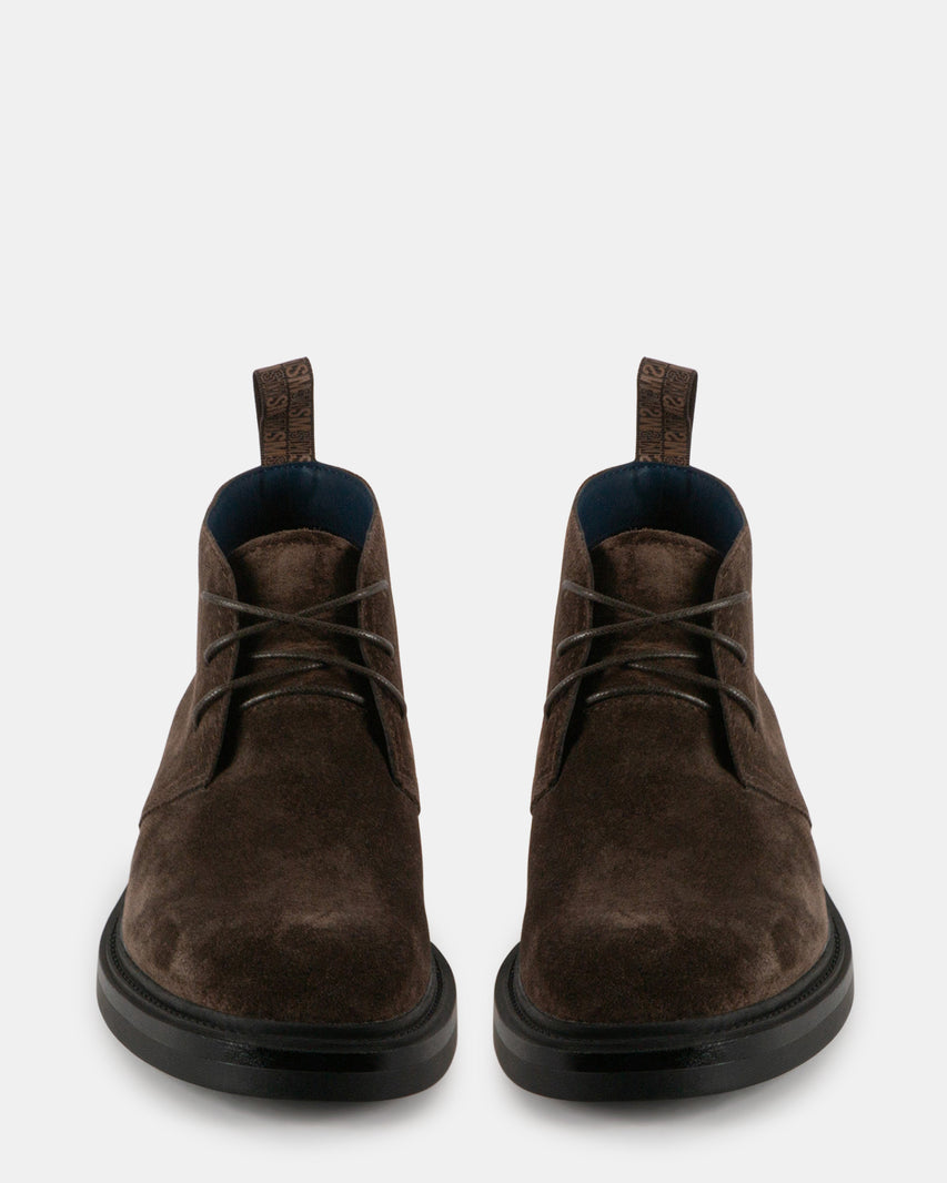 HARPERR BROWN SUEDE - Men's Shoes - Steve Madden Canada - view 3
