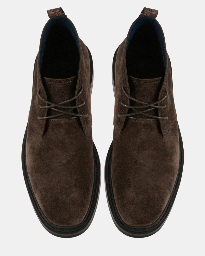 HARPERR BROWN SUEDE - Men's Shoes - Steve Madden Canada - view 4