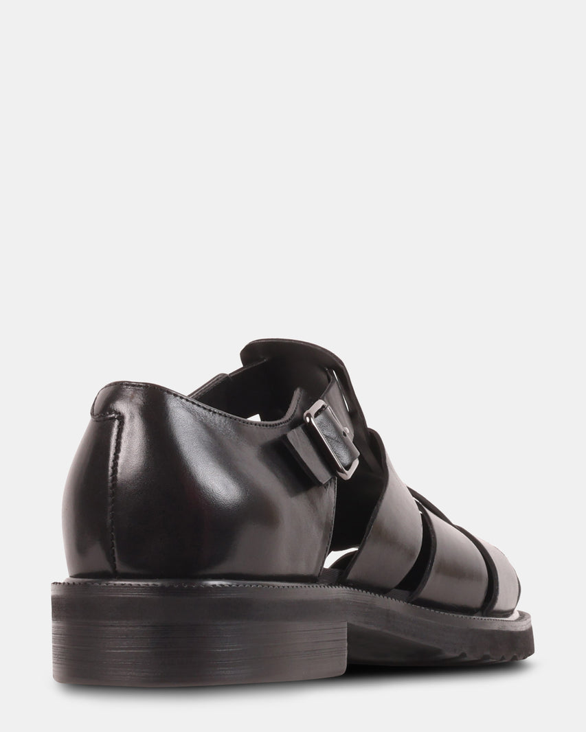 HAVANA BLACK LEATHER - Men's Shoes - Steve Madden Canada - view 7
