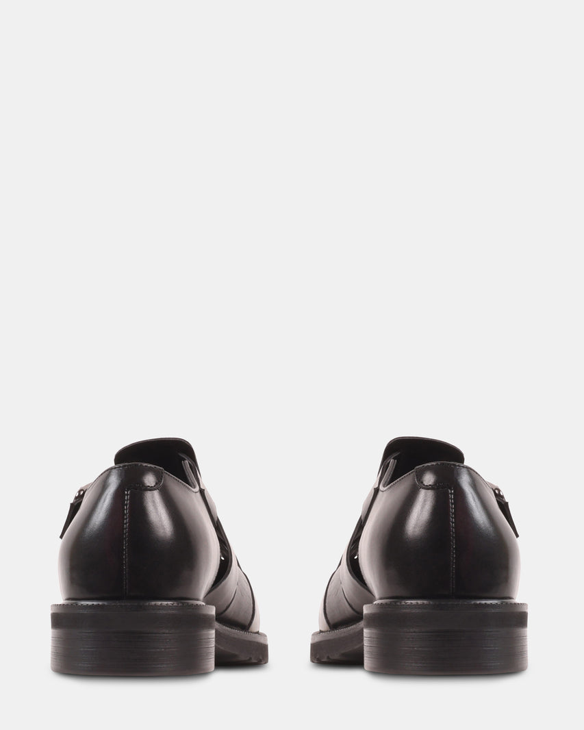 HAVANA BLACK LEATHER - Men's Shoes - Steve Madden Canada - view 6