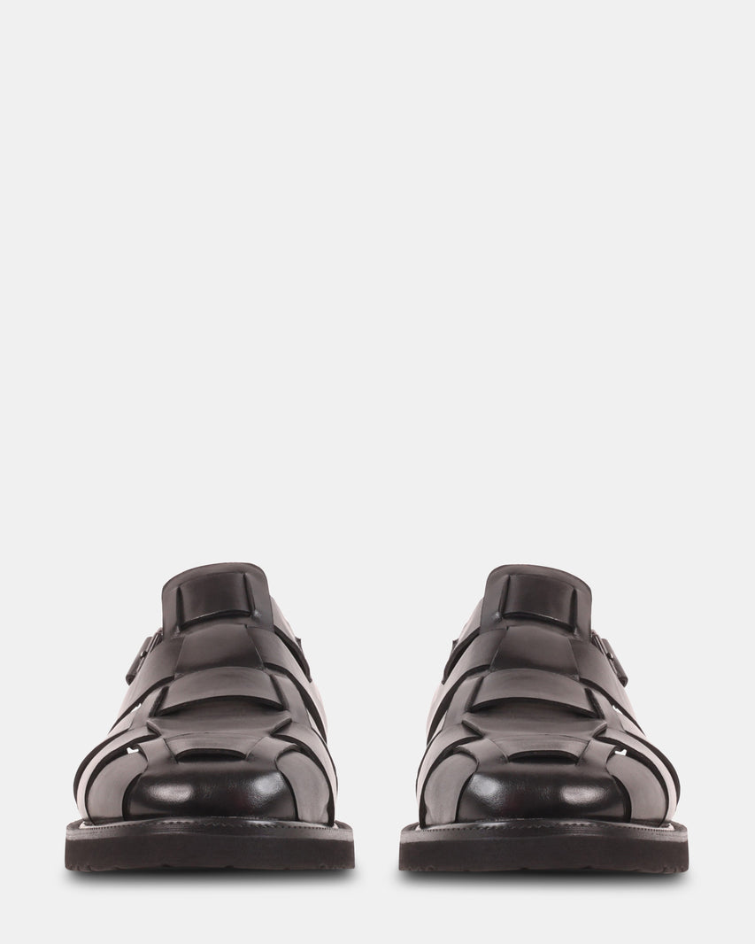 HAVANA BLACK LEATHER - Men's Shoes - Steve Madden Canada - view 4