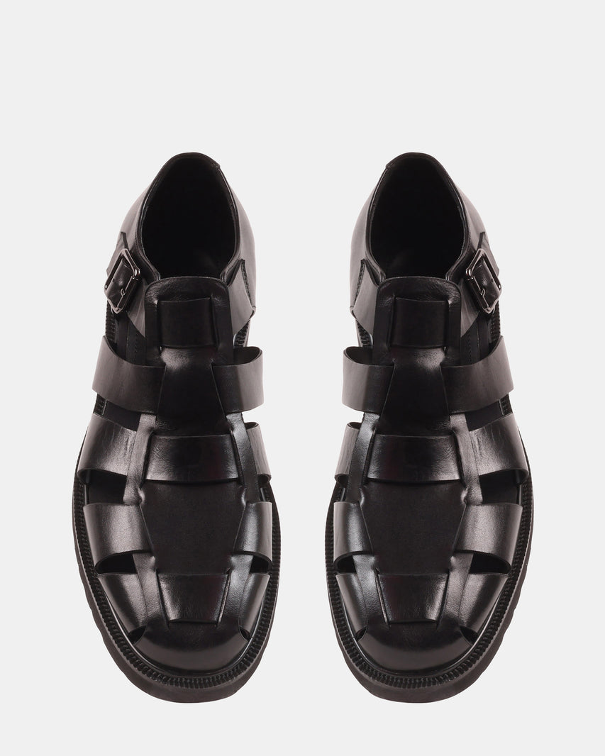 HAVANA BLACK LEATHER - Men's Shoes - Steve Madden Canada - view 5