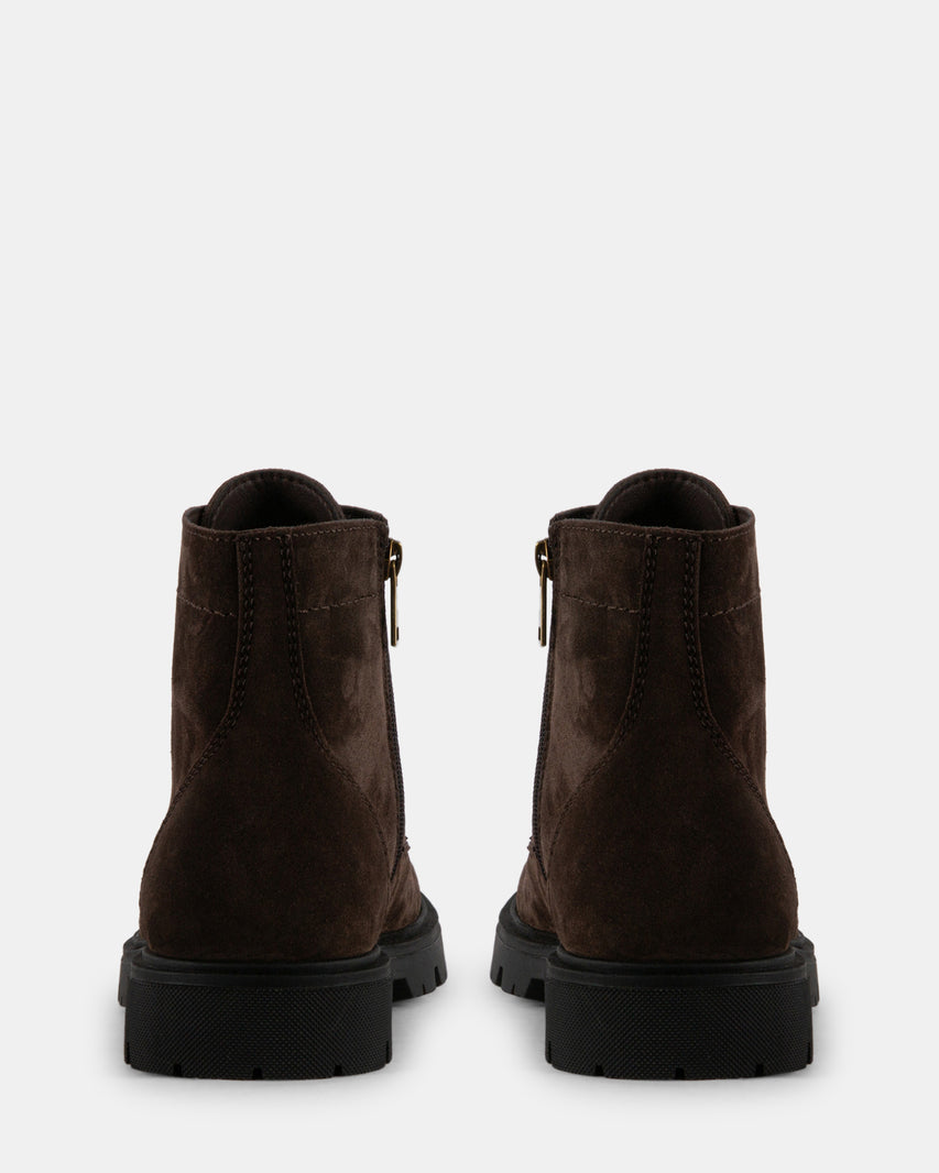 HEATHROW BROWN SUEDE - Men's Shoes - Steve Madden Canada - view 5