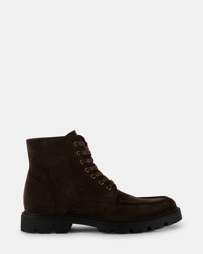 HEATHROW BROWN SUEDE - Men's Shoes - Steve Madden Canada