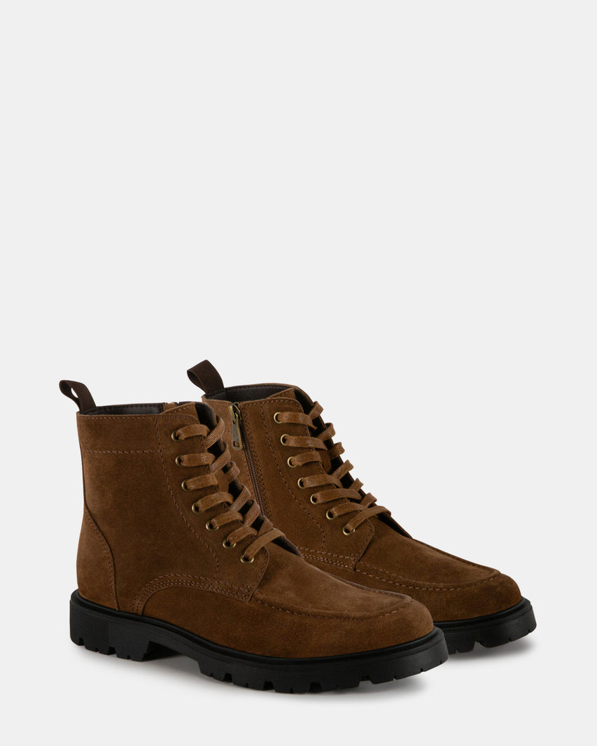 HEATHROW TOBACCO SUEDE - Men's Shoes - Steve Madden Canada - view 2