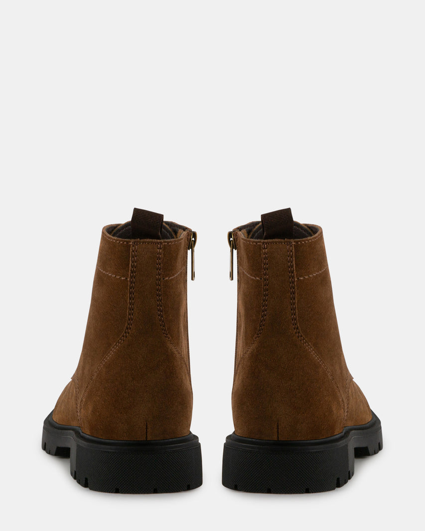 HEATHROW TOBACCO SUEDE - Men's Shoes - Steve Madden Canada - view 5