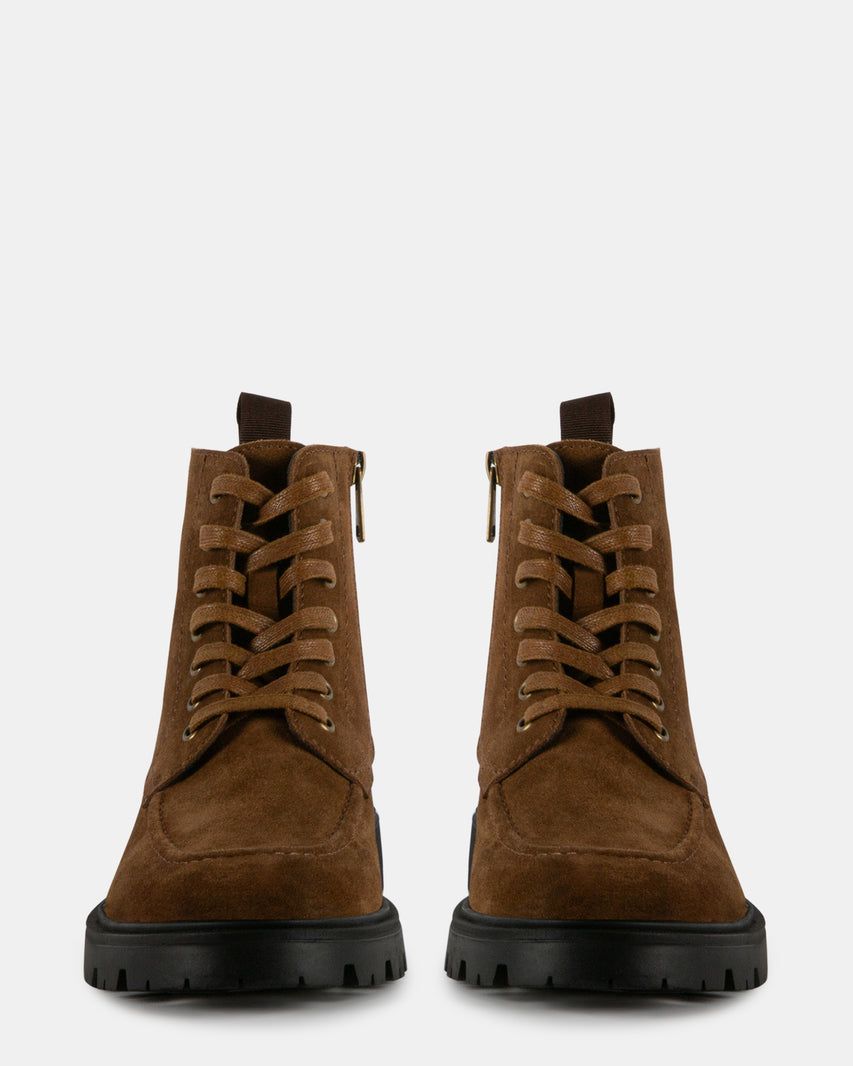 HEATHROW TOBACCO SUEDE - Men's Shoes - Steve Madden Canada - view 3