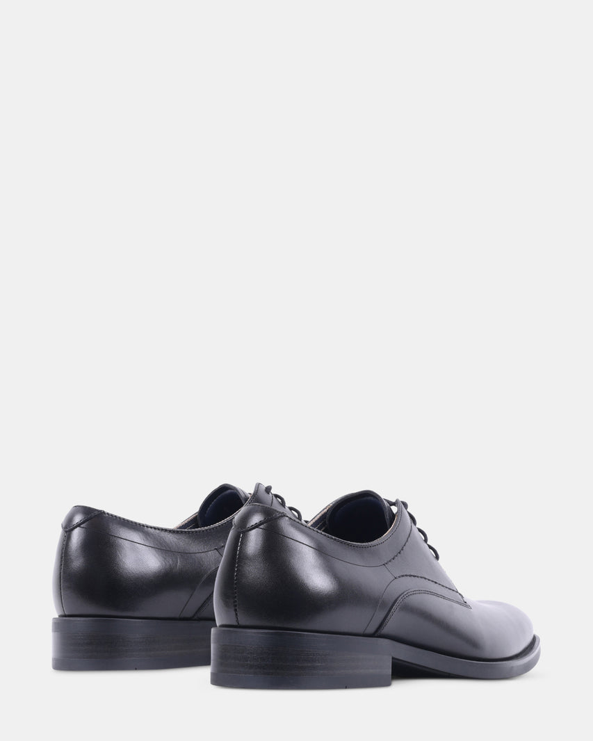 HELFANT BLACK LEATHER - Men's Shoes - Steve Madden Canada - view 6