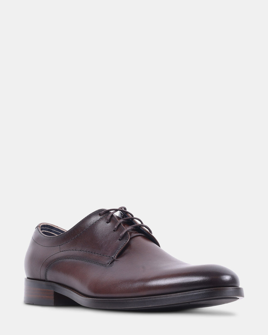 HELFANT BROWN LEATHER - Men's Shoes - Steve Madden Canada - view 8